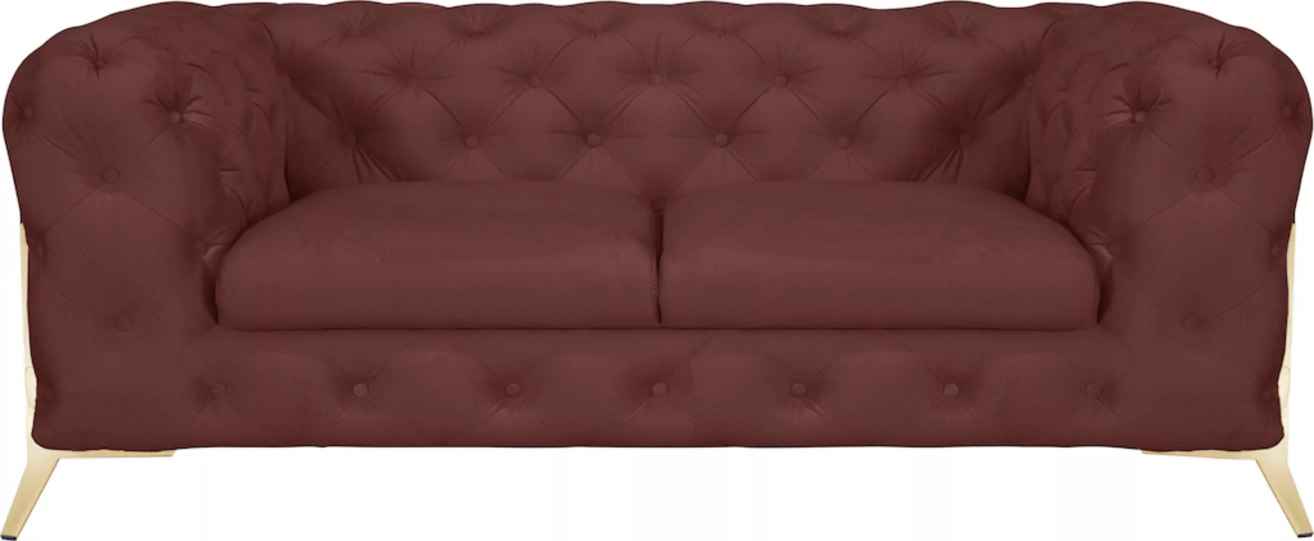 Leonique Chesterfield-Sofa "Amaury", aufwändige Knopfheftung, moderne Chest günstig online kaufen