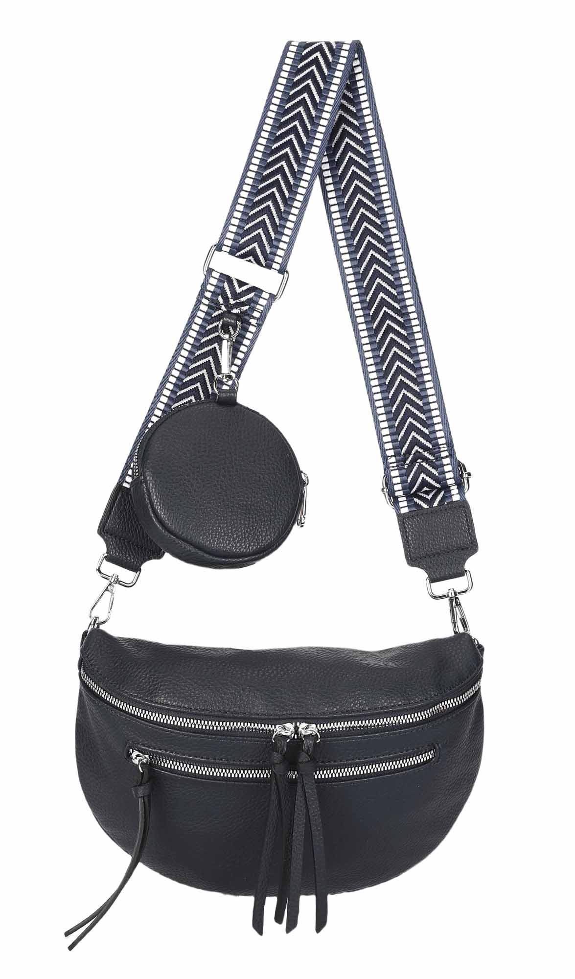 ITALYSHOP24 Bauchtasche Damen Brusttasche Crossover Umhängetasche günstig online kaufen