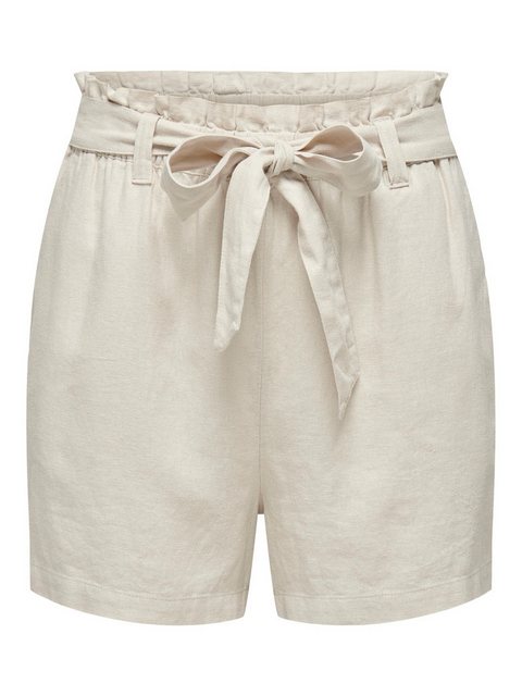 JACQUELINE de YONG Shorts Kurze Stoff Shorts Paperback Hose aus Leinen JDYS günstig online kaufen