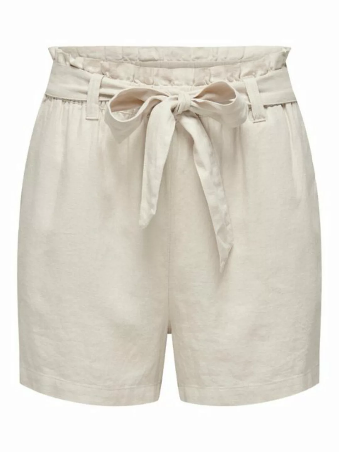 JACQUELINE de YONG Shorts Kurze Stoff Shorts Paperback Hose aus Leinen JDYS günstig online kaufen