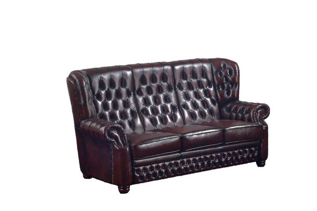 Salottini Chesterfield-Sofa 3er Sofa Chesterfield 3-Sitzer Couch Southend L günstig online kaufen