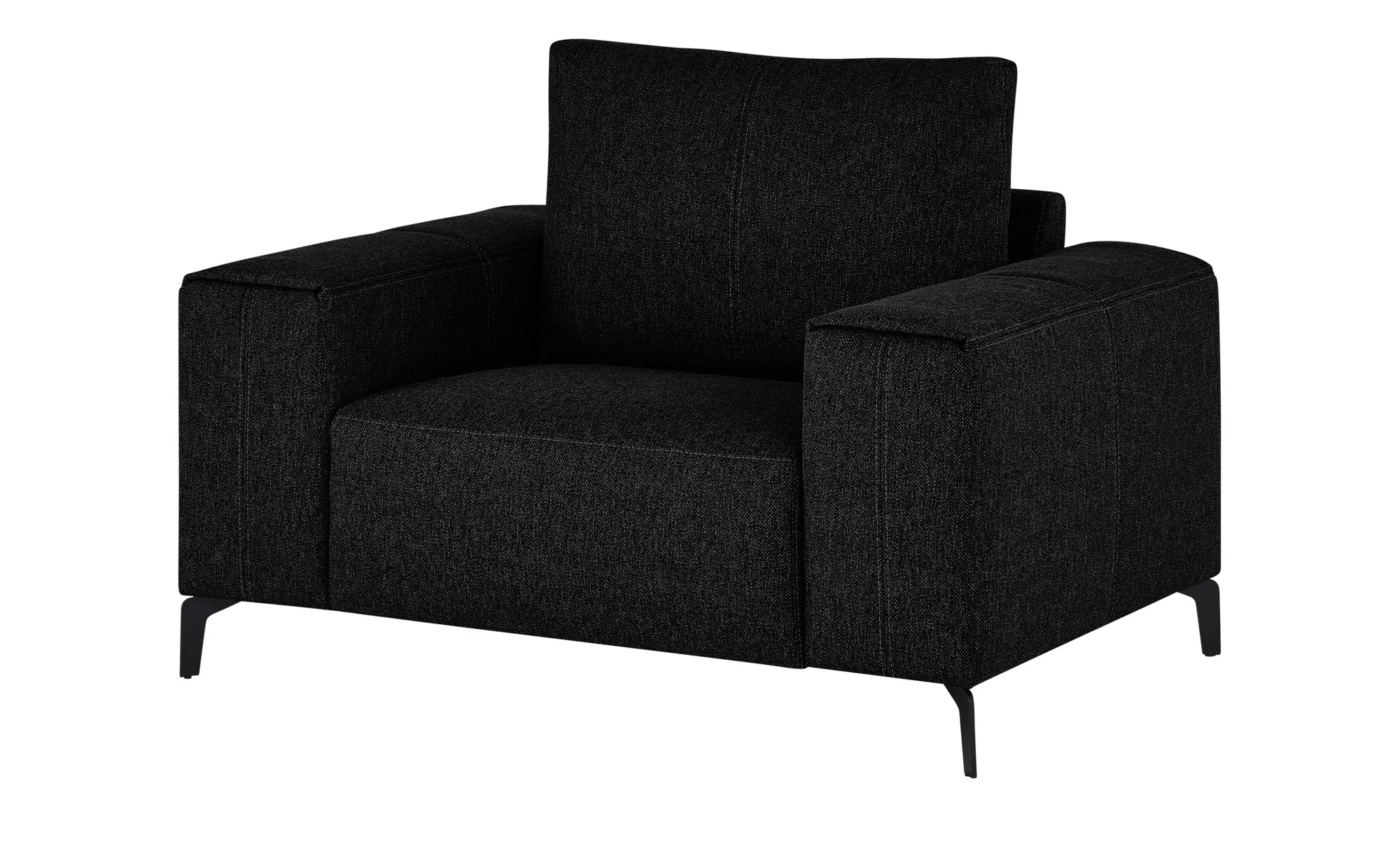 smart Sessel - schwarz - 127 cm - 90 cm - 91 cm - Polstermöbel > Sessel > P günstig online kaufen