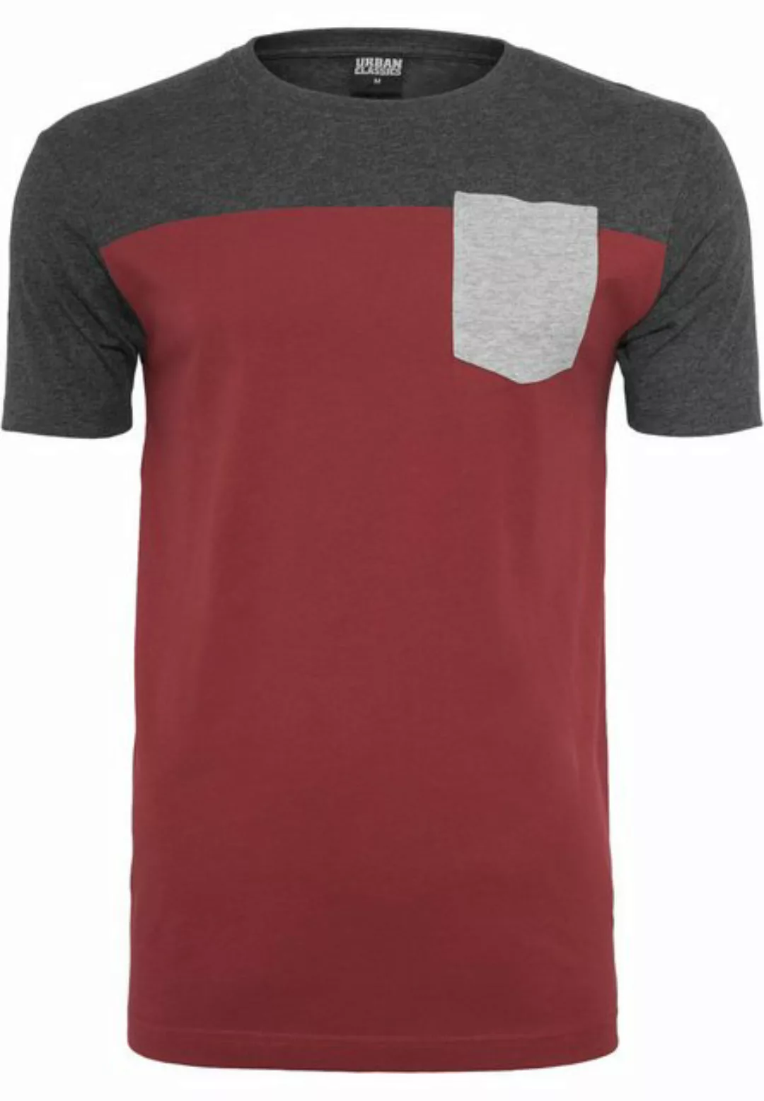 URBAN CLASSICS T-Shirt Urban Classics Herren 3-Tone Pocket Tee (1-tlg) günstig online kaufen