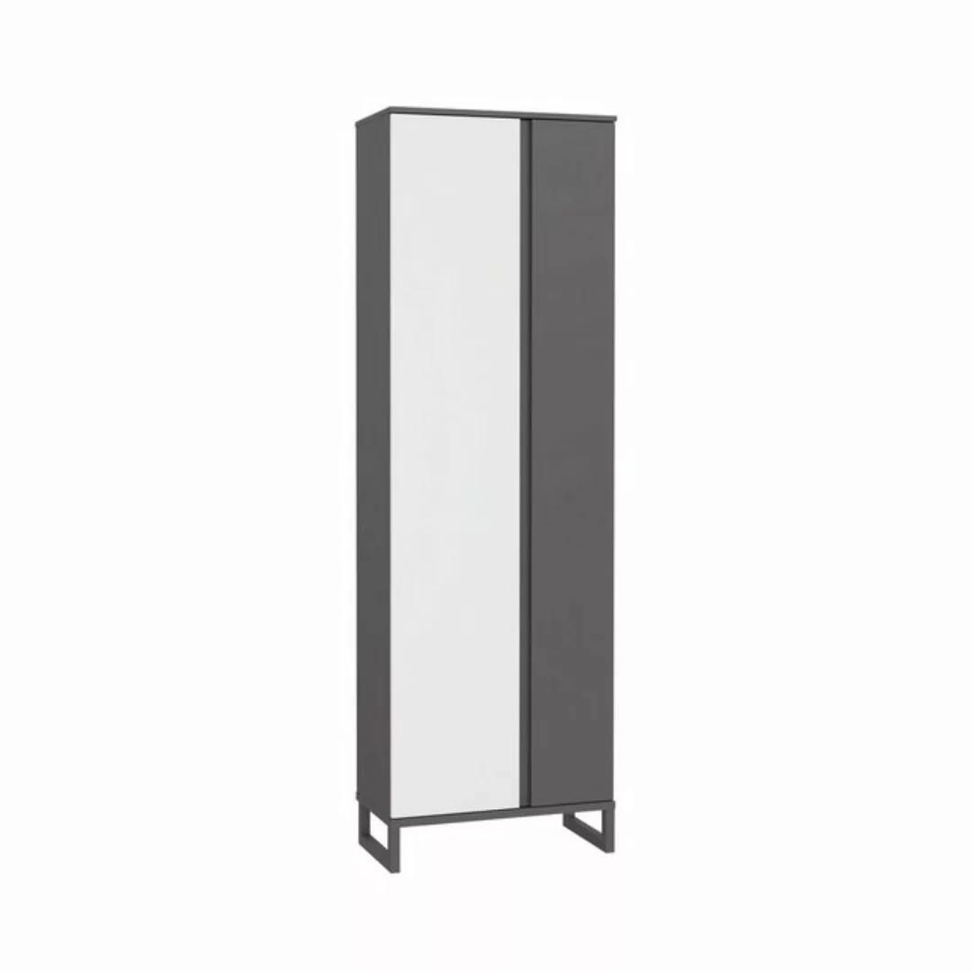 freiraum Kleiderschrank QUAYLE in Secret grey / Uni Wolfram grau günstig online kaufen