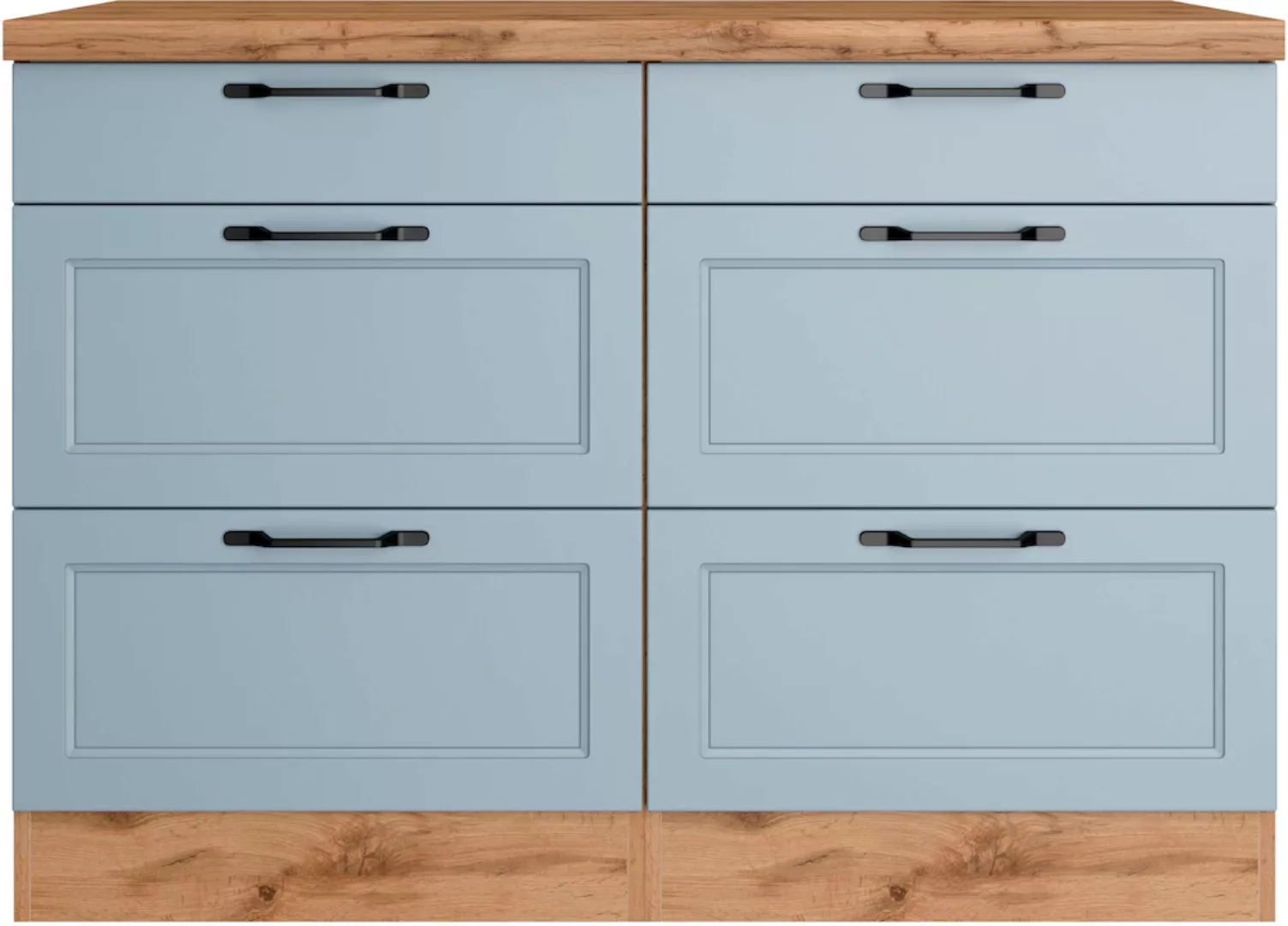 KOCHSTATION Unterschrank "KS-Lana", Breite 120 cm günstig online kaufen