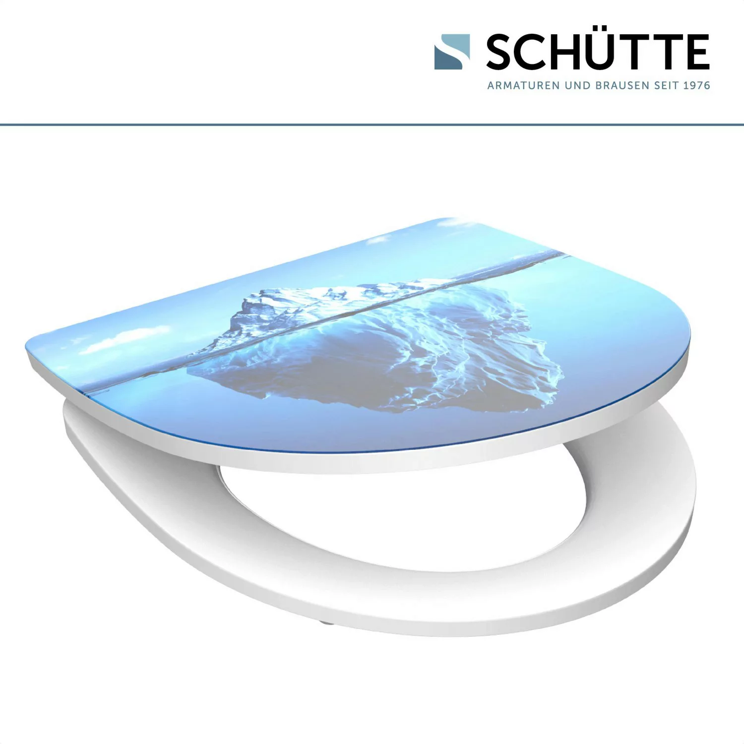 Schütte WC-Sitz "Iceberg", Duroplast, mit Absenkautomatik und Schnellversch günstig online kaufen