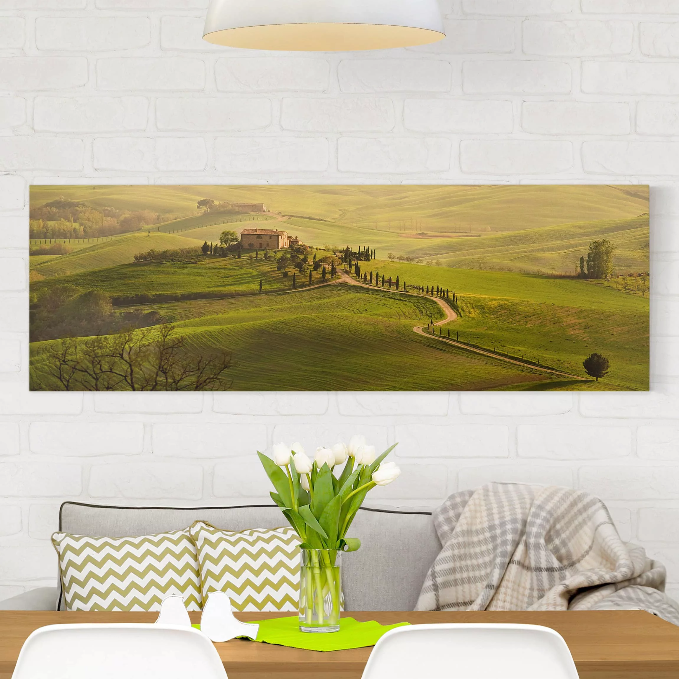 Leinwandbild Natur & Landschaft - Panorama Chianti Toskana günstig online kaufen