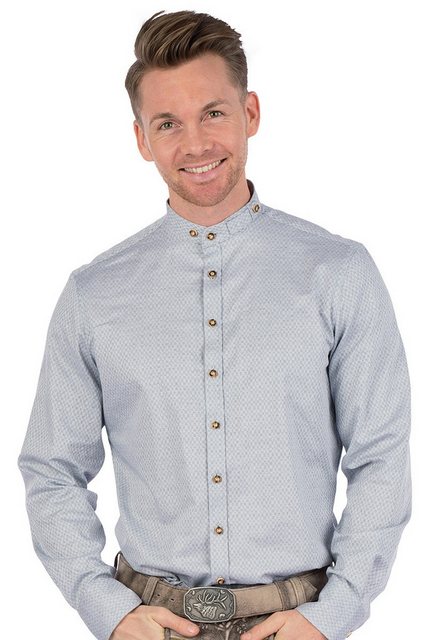 orbis Trachtenhemd Trachtenhemd - TIBERIUS - silbergrau günstig online kaufen