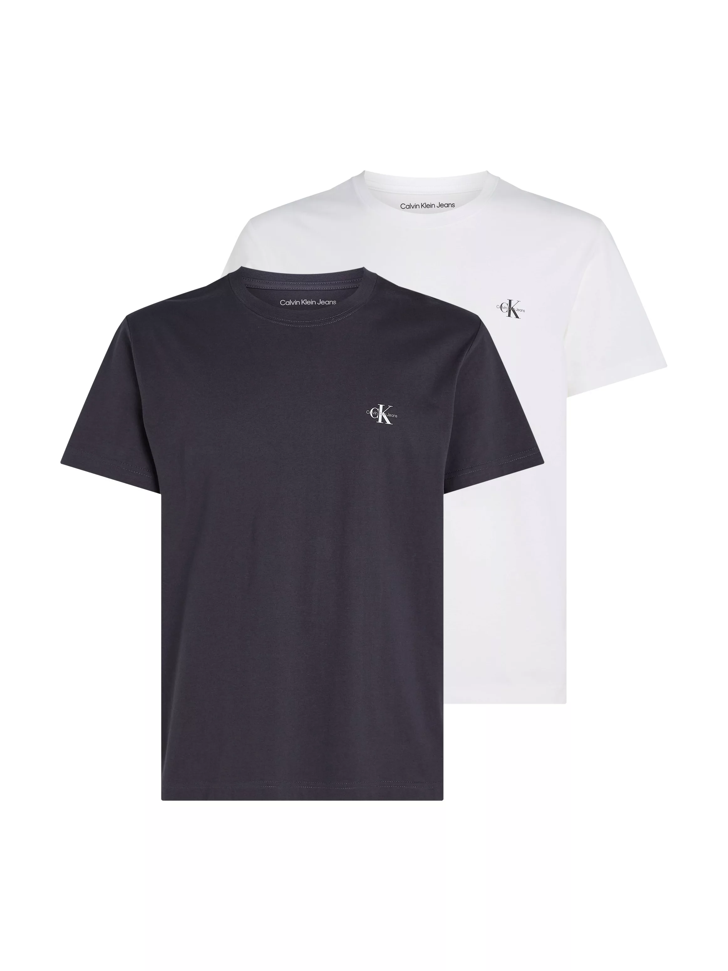 Calvin Klein Jeans T-Shirt 2 PACK MONOLOGO Logodruck günstig online kaufen