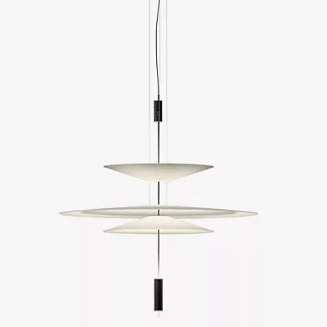 Vibia Flamingo 1530 Pendelleuchte LED, graphit günstig online kaufen