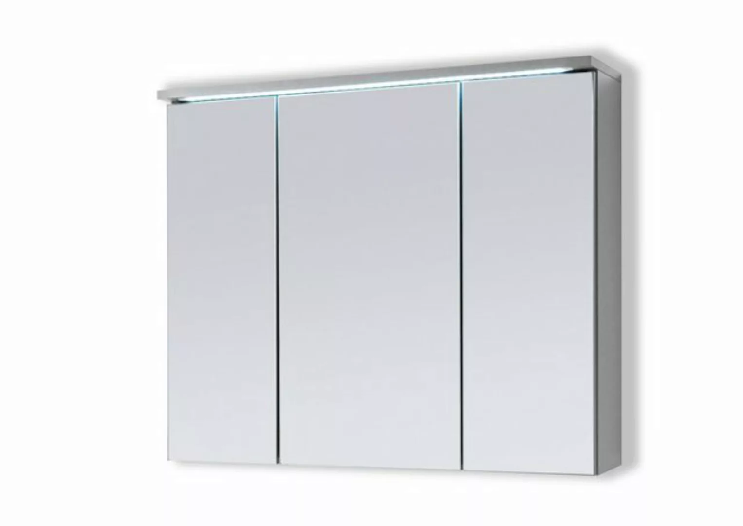 Aileenstore Badmöbel Spiegelschrank DUO mit LED Beleuchtung weiß günstig online kaufen