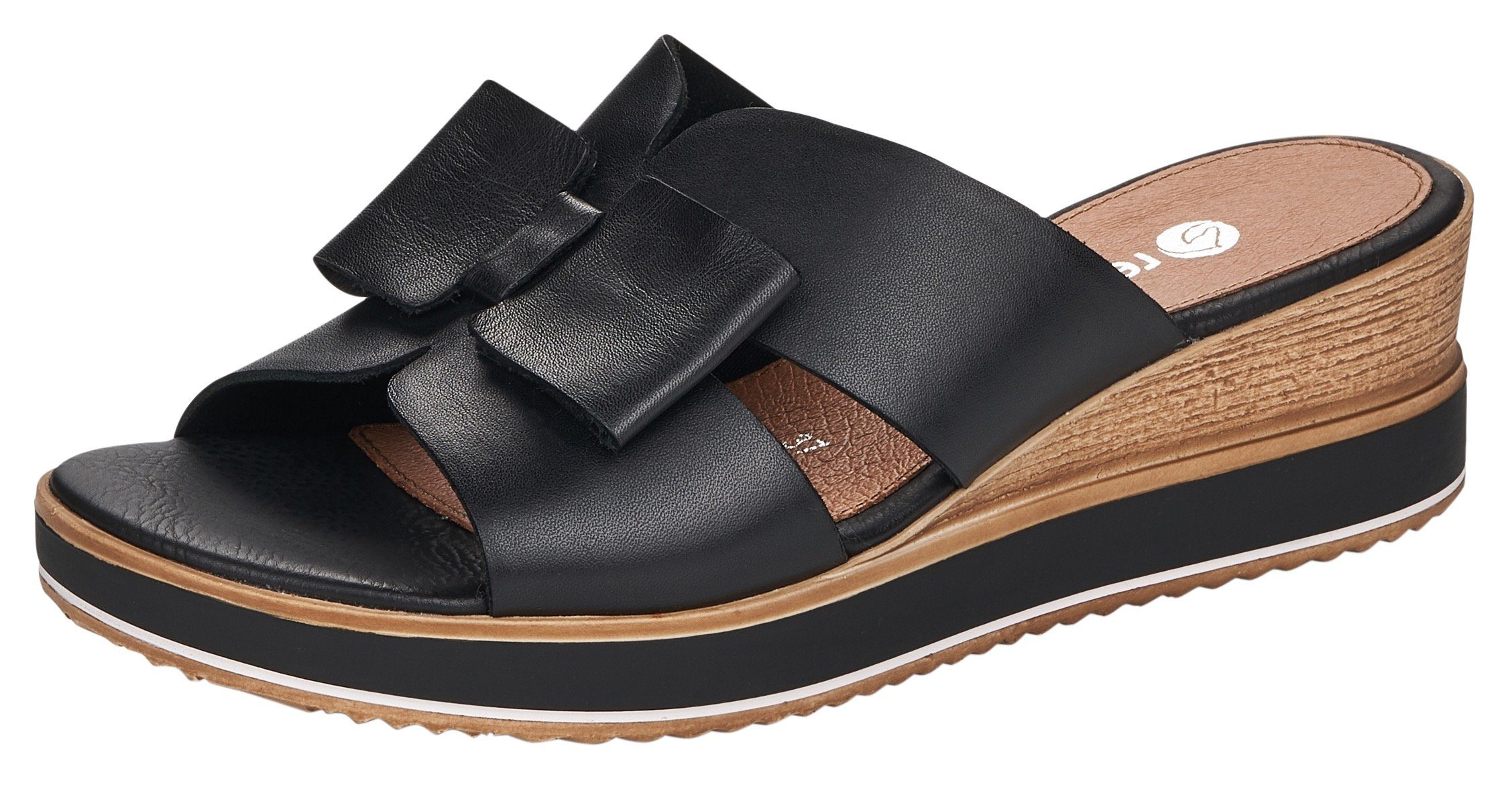 Remonte Pantolette, Keilabsatz, Sommerschuh mit schöner günstig online kaufen