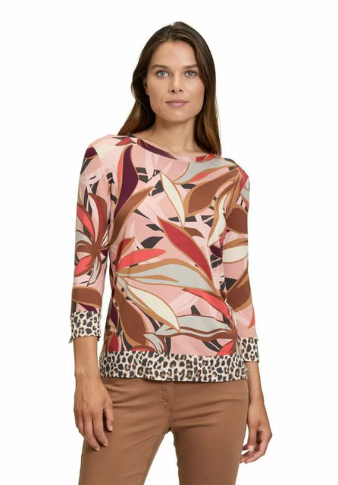 Betty Barclay 3/4-Arm-Shirt Betty Barclay Basic Shirt mit Print (1-tlg) Mat günstig online kaufen