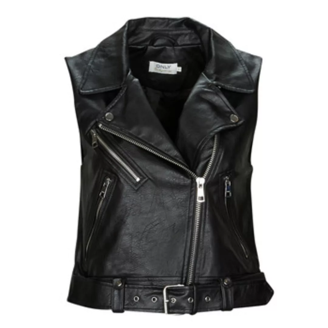 Only  Lederjacken ONLVERA FAUX LEATHER WAISTCOAT günstig online kaufen