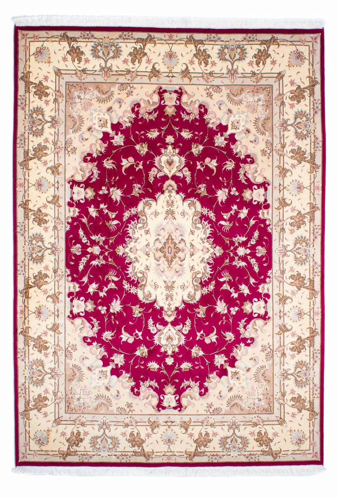 morgenland Orientteppich »Perser - Täbriz - Royal - 242 x 168 cm - rot«, re günstig online kaufen