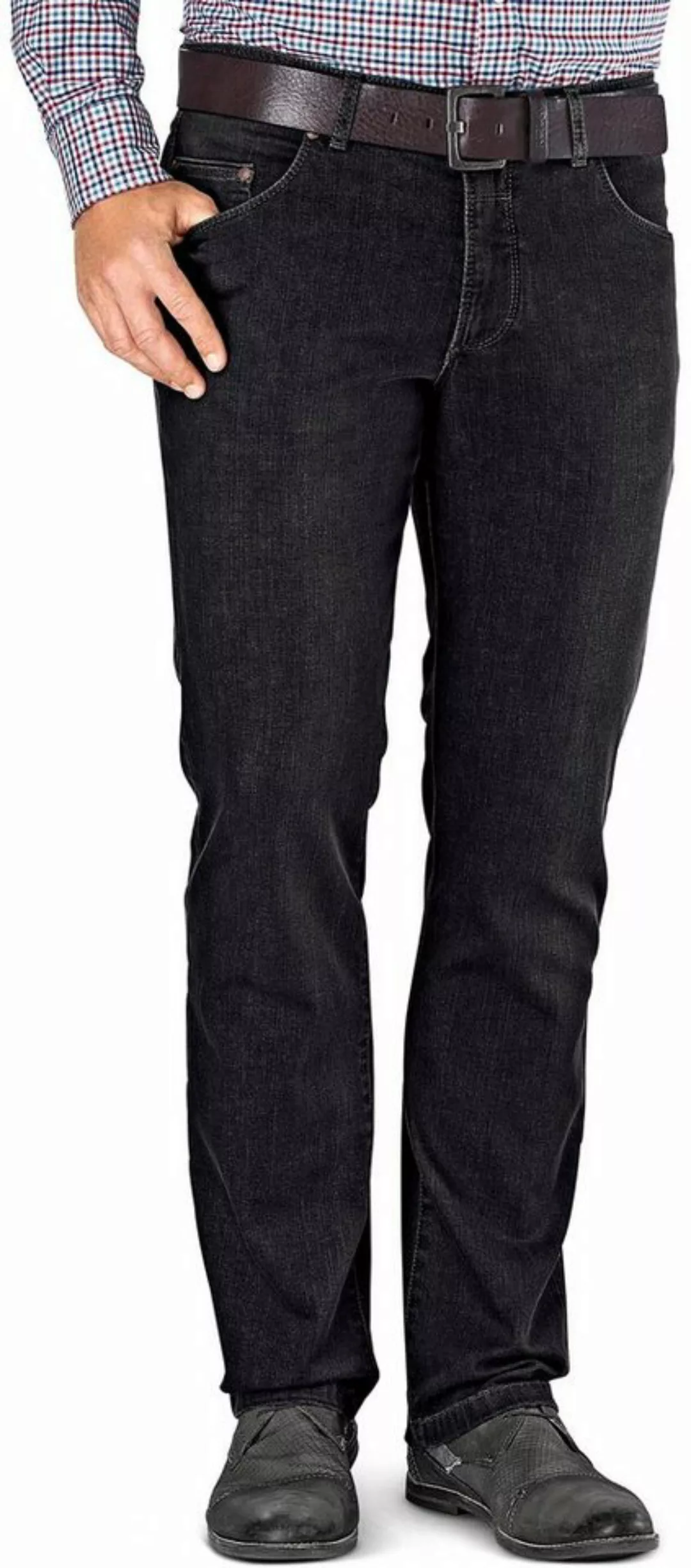 EUREX by BRAX Regular-fit-Jeans EUREX BY BRAX Stretch-Jeans schwarz günstig online kaufen