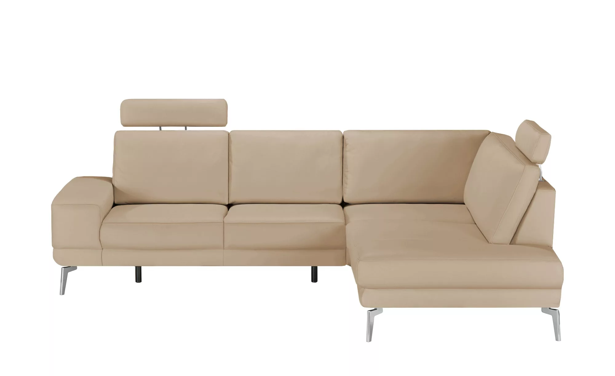 meinSofa Ecksofa aus Leder Dana ¦ braun ¦ Maße (cm): B: 269 H: 86 T: 222 Po günstig online kaufen