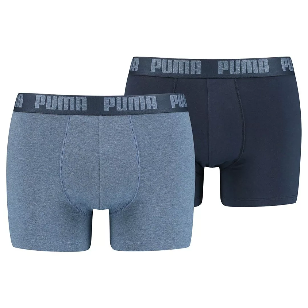 Puma 2-er Set Basic Boxer Blau günstig online kaufen
