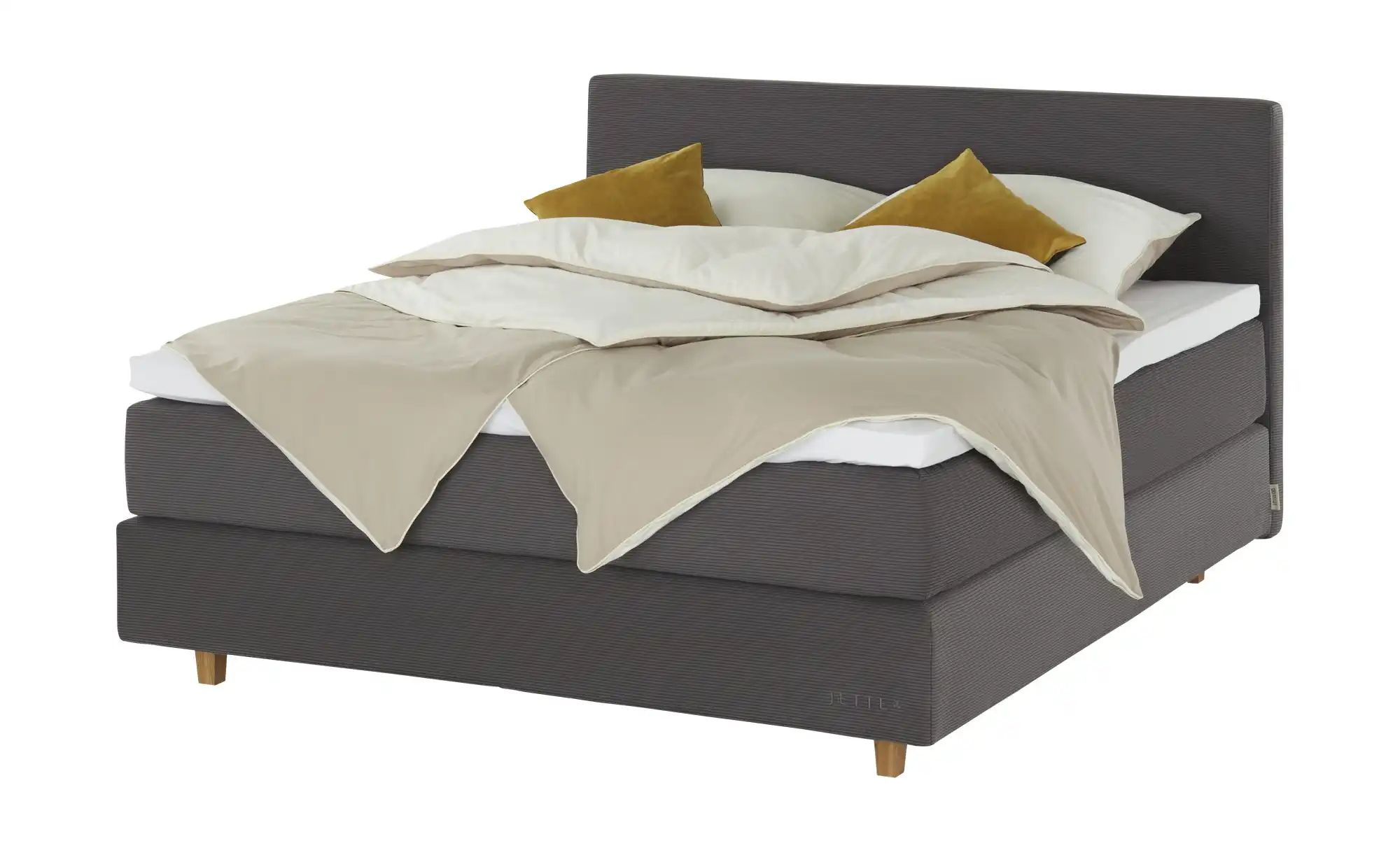 Jette Home Boxspringbett  Jette Flex ¦ grau ¦ Maße (cm): B: 165 H: 110,5 Be günstig online kaufen