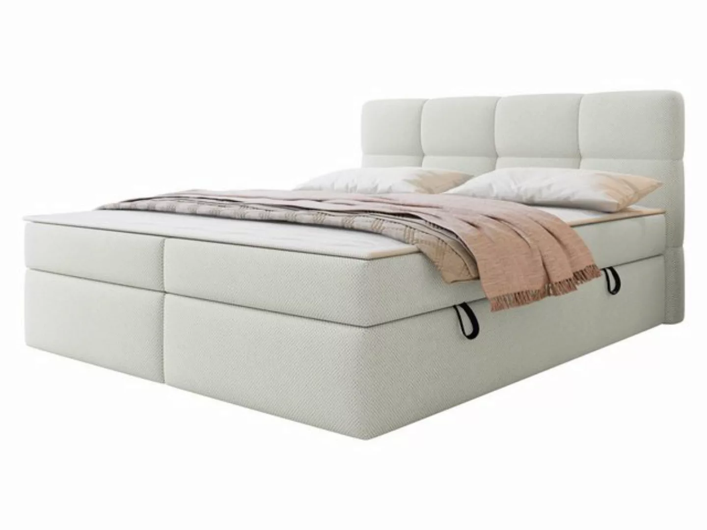 MIRJAN24 Boxspringbett Figaro (mit zwei Bettkästen), 140/160/180 cm, Bonell günstig online kaufen