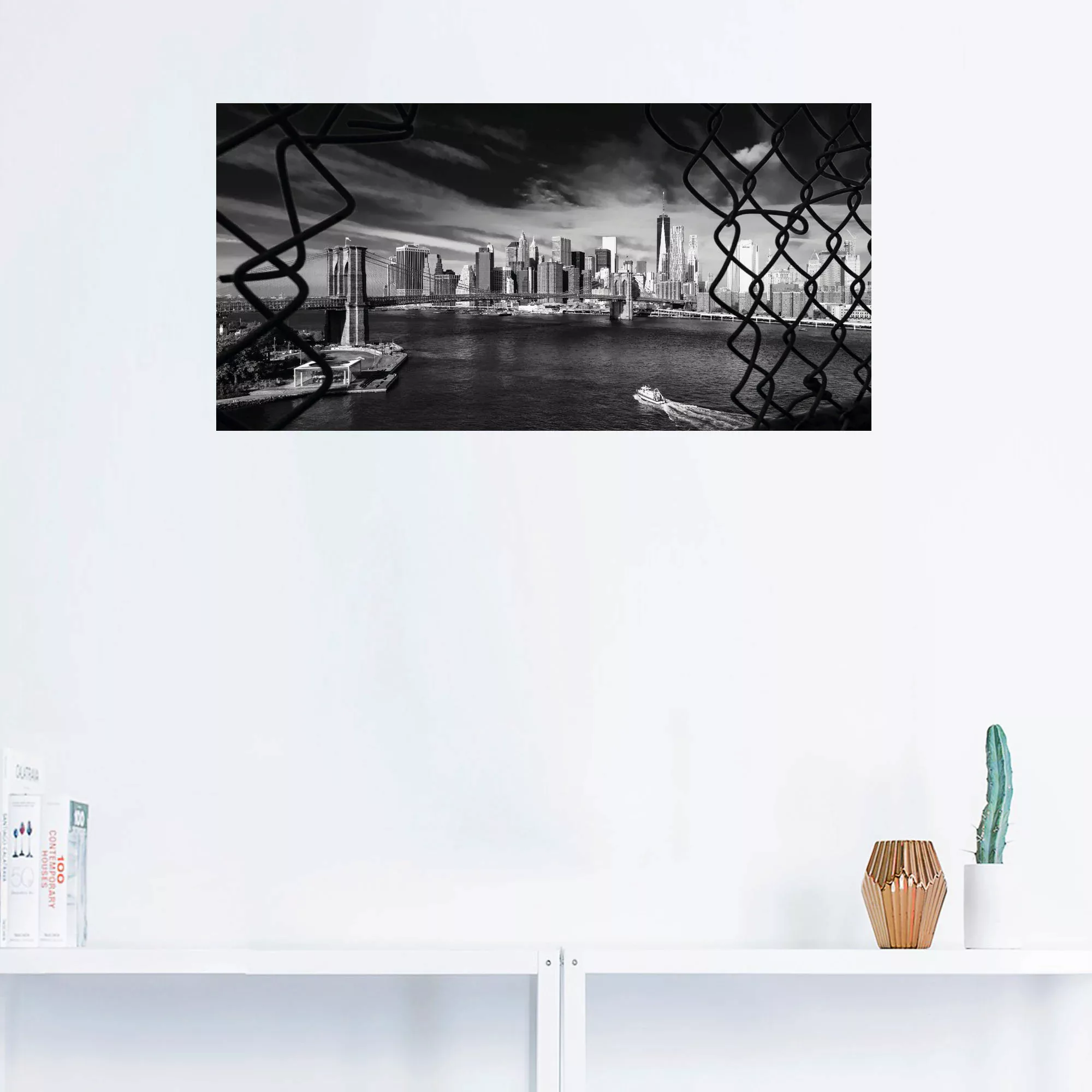 Artland Wandbild "Brooklyn Bridge New York I", Amerika, (1 St.) günstig online kaufen