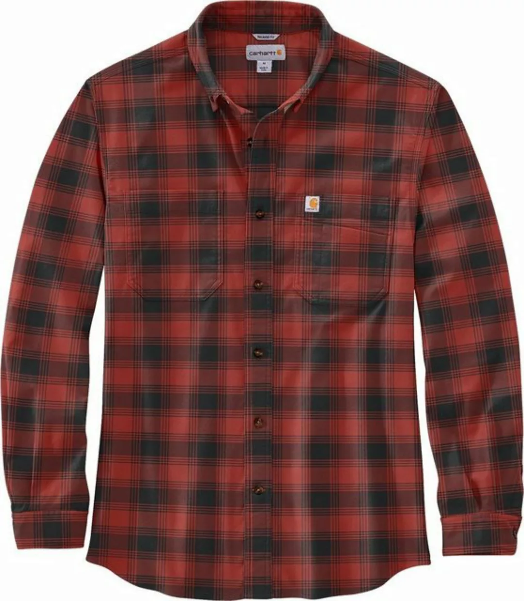 Carhartt Outdoorhemd Carhartt Herren Langarmhemd Flannel L/S Plaid Shirt günstig online kaufen