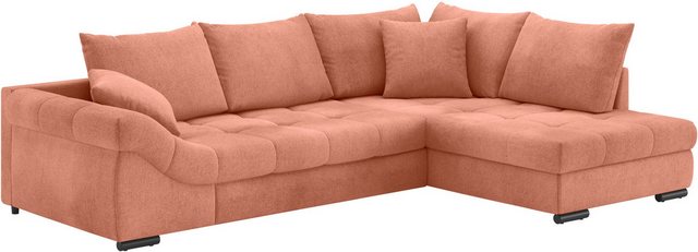 INOSIGN Ecksofa "Allegro DuraFlex, L-Form", Hochschläfer-Bettauszug, Kaltsc günstig online kaufen