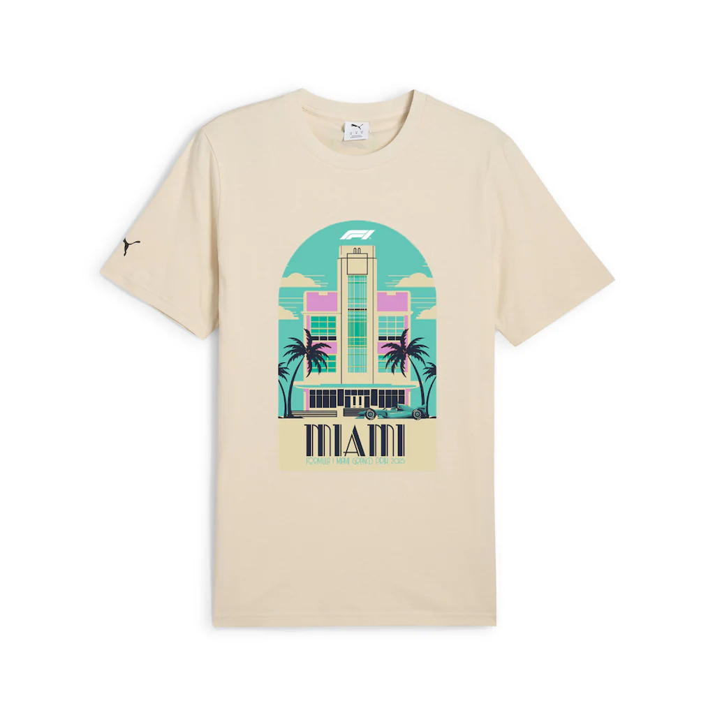 PUMA T-Shirt "F1 Miami T-Shirt Erwachsene" günstig online kaufen