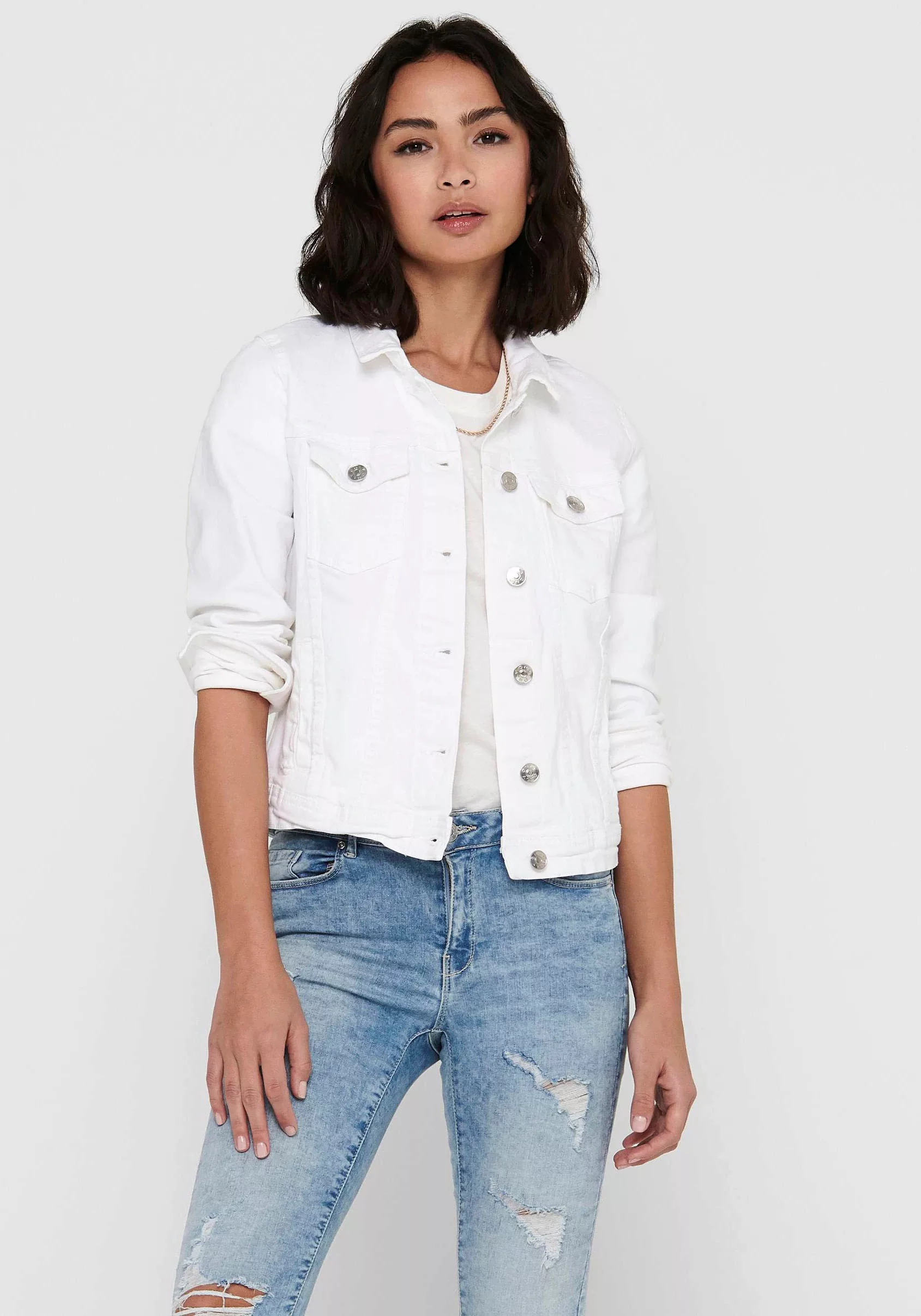 ONLY Jeansjacke ONLTIA DNM JACKET COL PIM NOOS günstig online kaufen