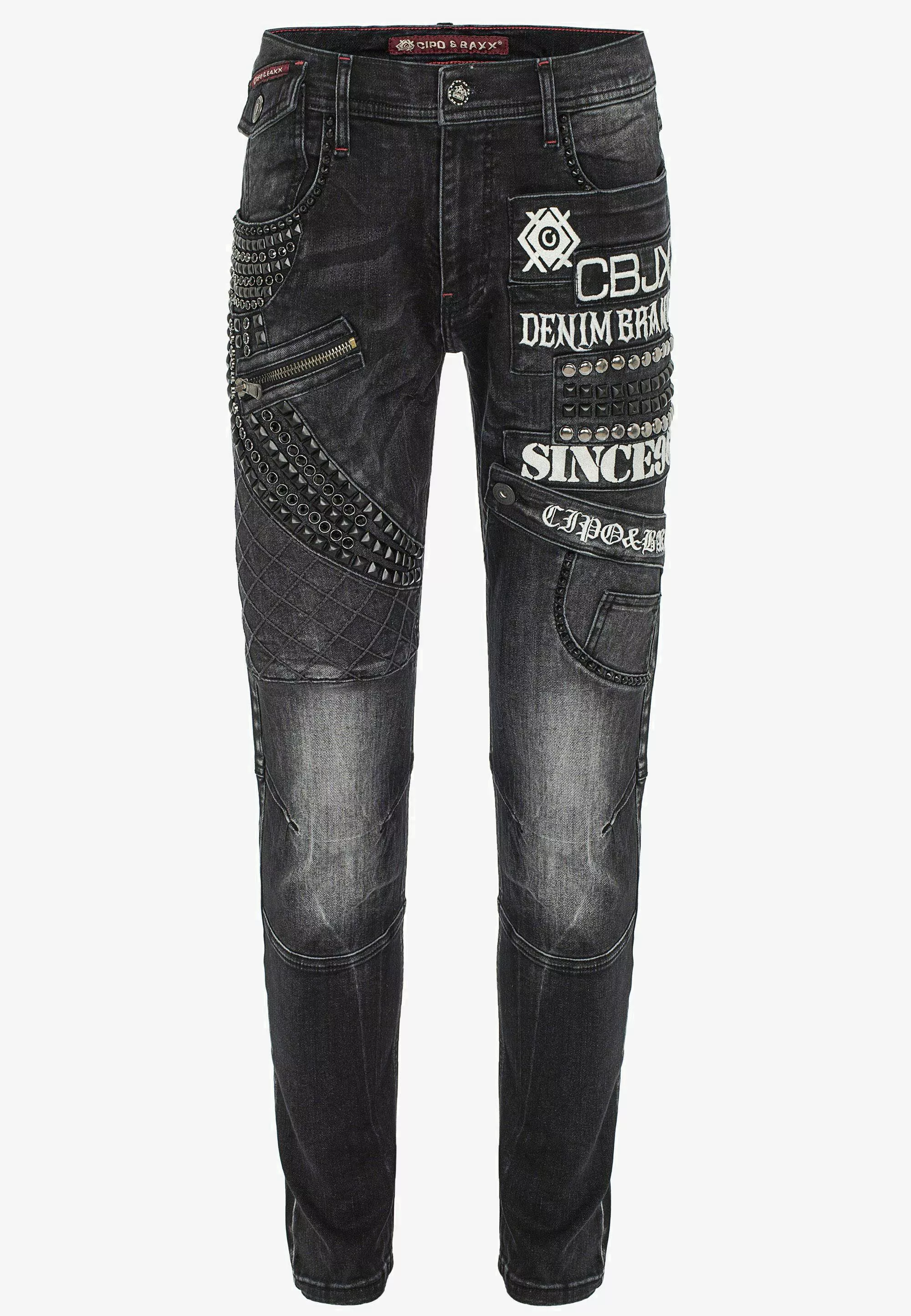 Cipo & Baxx 5-Pocket-Jeans "Jeans", mit zahlreichen Details günstig online kaufen