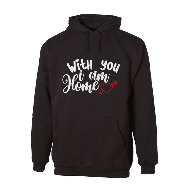 G-graphics Hoodie With you I am home Unisex mit trendigem Frontprint mit Sp günstig online kaufen