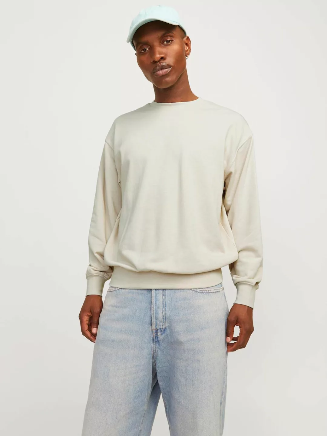 Jack & Jones Sweatshirt "JJECHARGE SWEAT CREW NECK NOOS", mit Rippbündchen günstig online kaufen