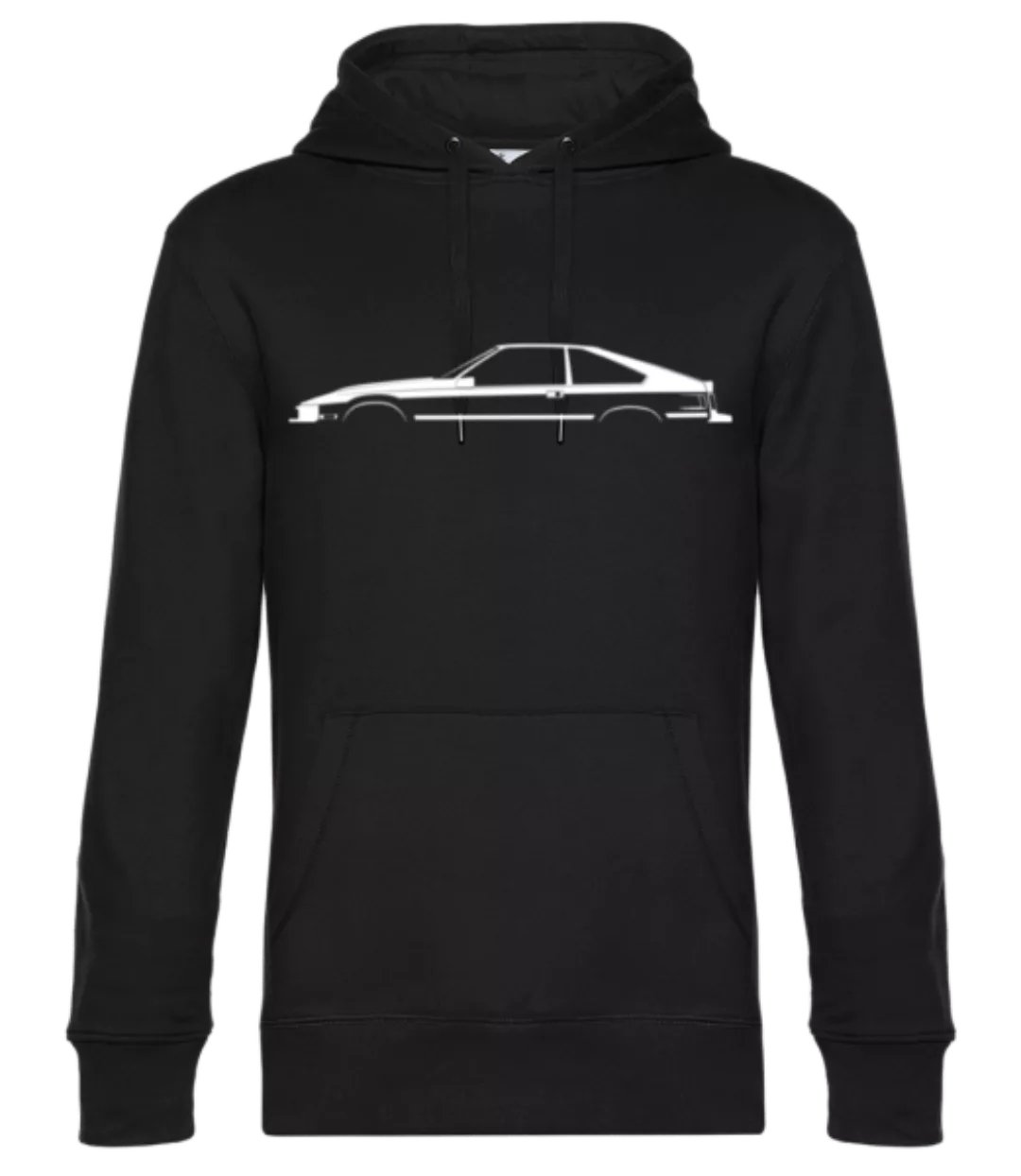 'Toyota Supra A60' Silhouette · Unisex Premium Hoodie günstig online kaufen