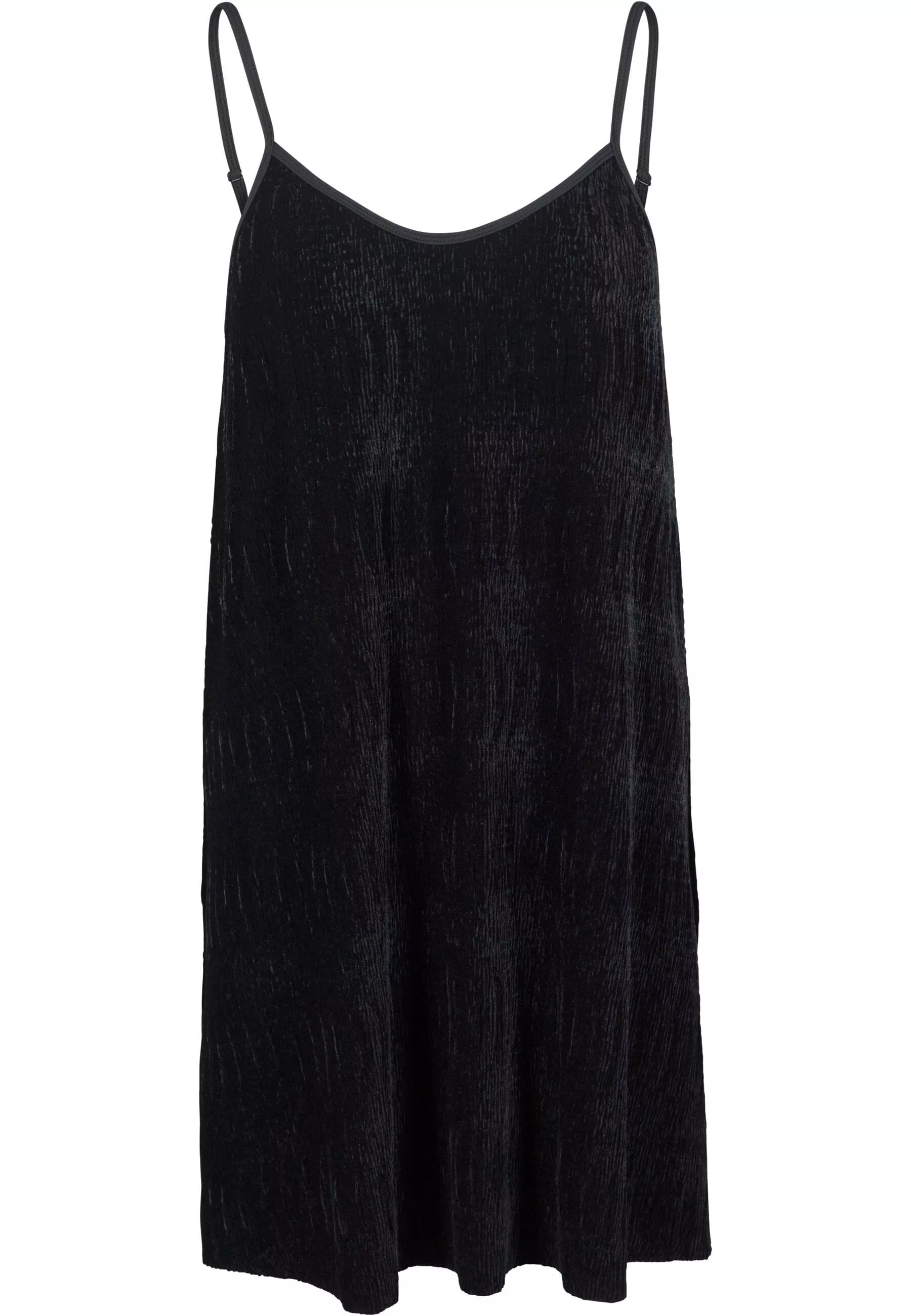 URBAN CLASSICS Shirtkleid "Urban Classics Damen Ladies Velvet Slip Dress", günstig online kaufen