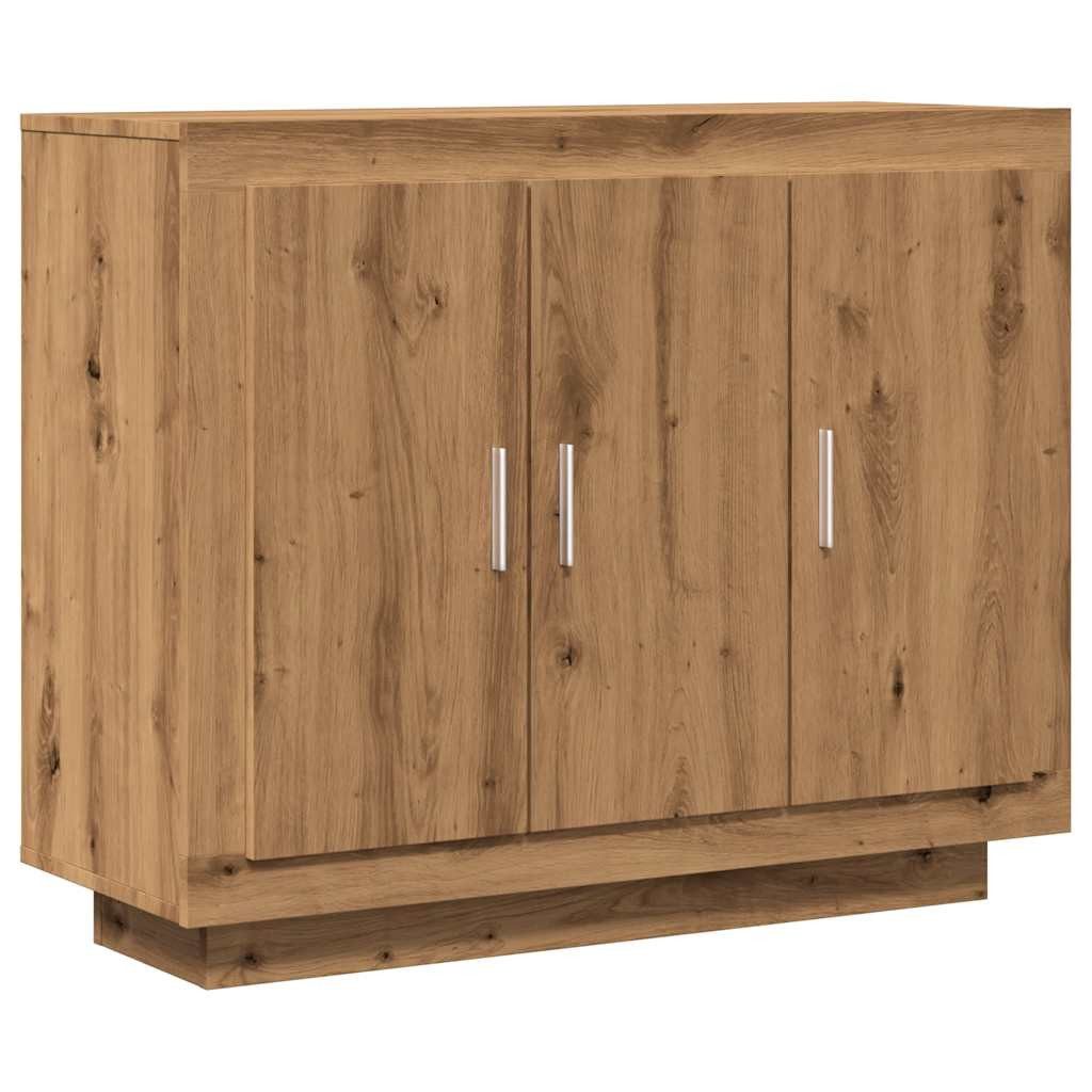 vidaXL Sideboard Sideboard Artisan-Eiche 92x35x75 cm günstig online kaufen