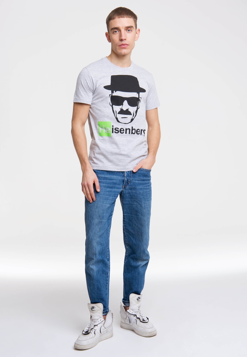 LOGOSHIRT T-Shirt "Heisenberg", mit Front-Print günstig online kaufen