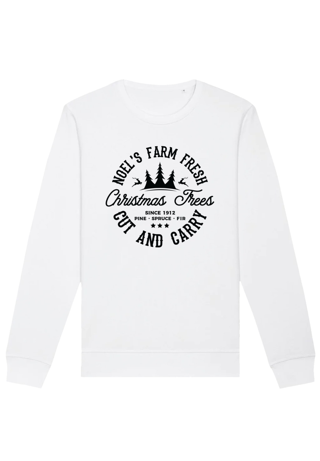 F4NT4STIC Sweatshirt "Weihnachten Trees Farm Retro Sign", Premium Qualität günstig online kaufen