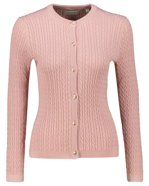 Gant Cardigan Damen Strickjacke mit Wolle (1-tlg) günstig online kaufen