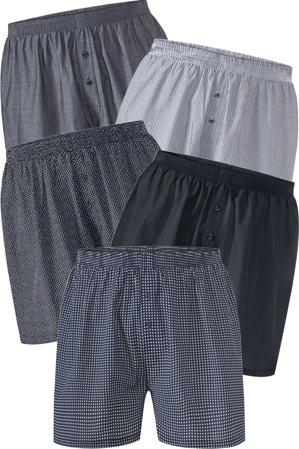 HENSON&HENSON Boxershorts (Packung, 5er-Pack) aus reiner günstig online kaufen