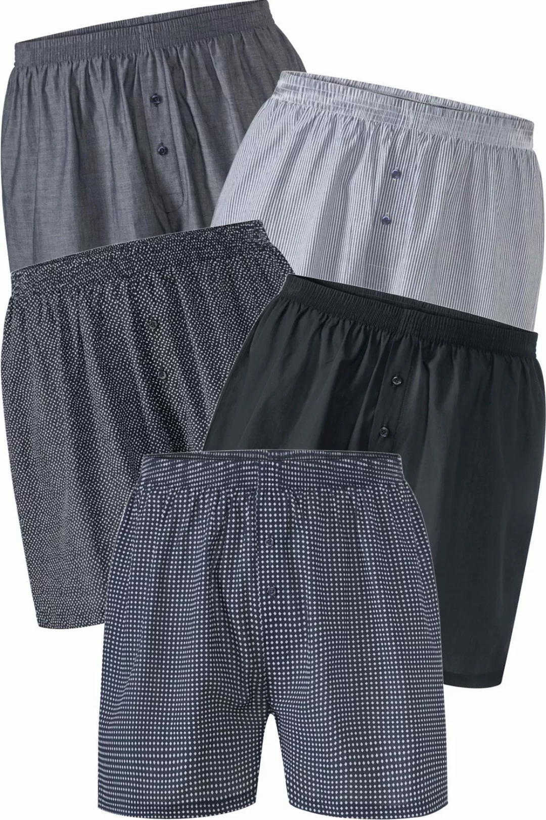 HENSON&HENSON Boxershorts (Packung, 5er-Pack) aus reiner günstig online kaufen
