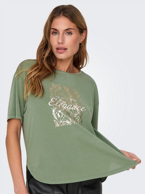 ONLY Kurzarmshirt ONLFREE LIFE S/S BOTANICAL TOP BOX JRS günstig online kaufen