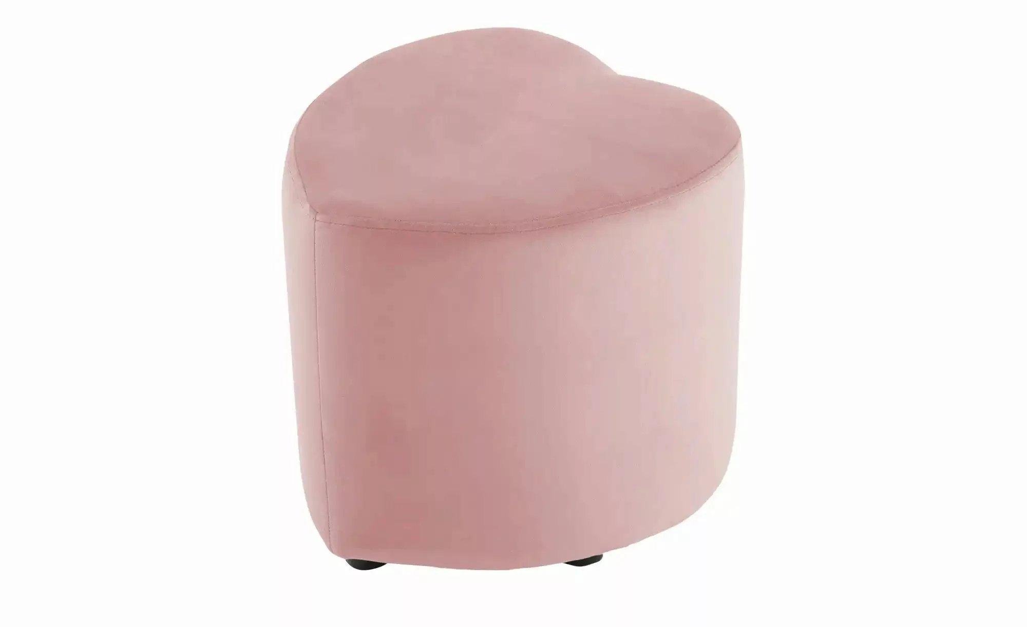 Hocker  Love ¦ rosa/pink ¦ Maße (cm): B: 45 H: 47 T: 47 Polstermöbel > Hock günstig online kaufen