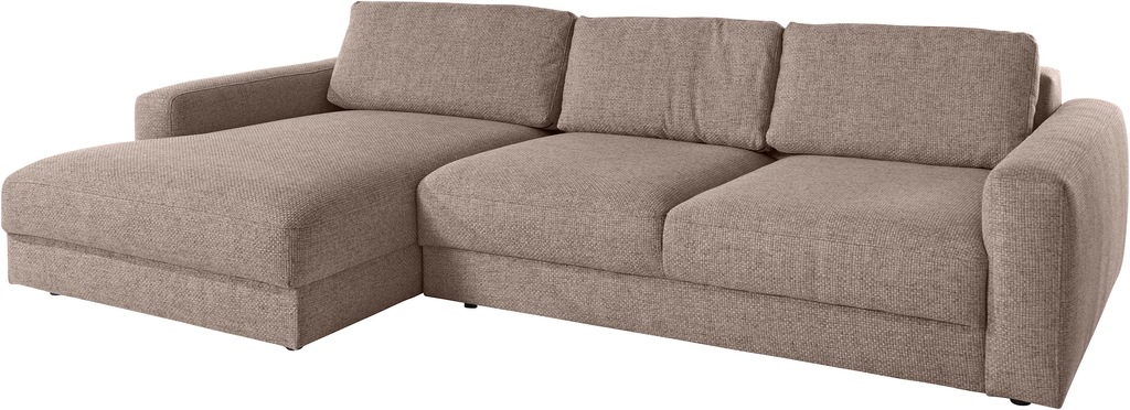 Places of Style Ecksofa "Bloomfield, L-Form", extra tiefe Sitzfläche, wahlw günstig online kaufen