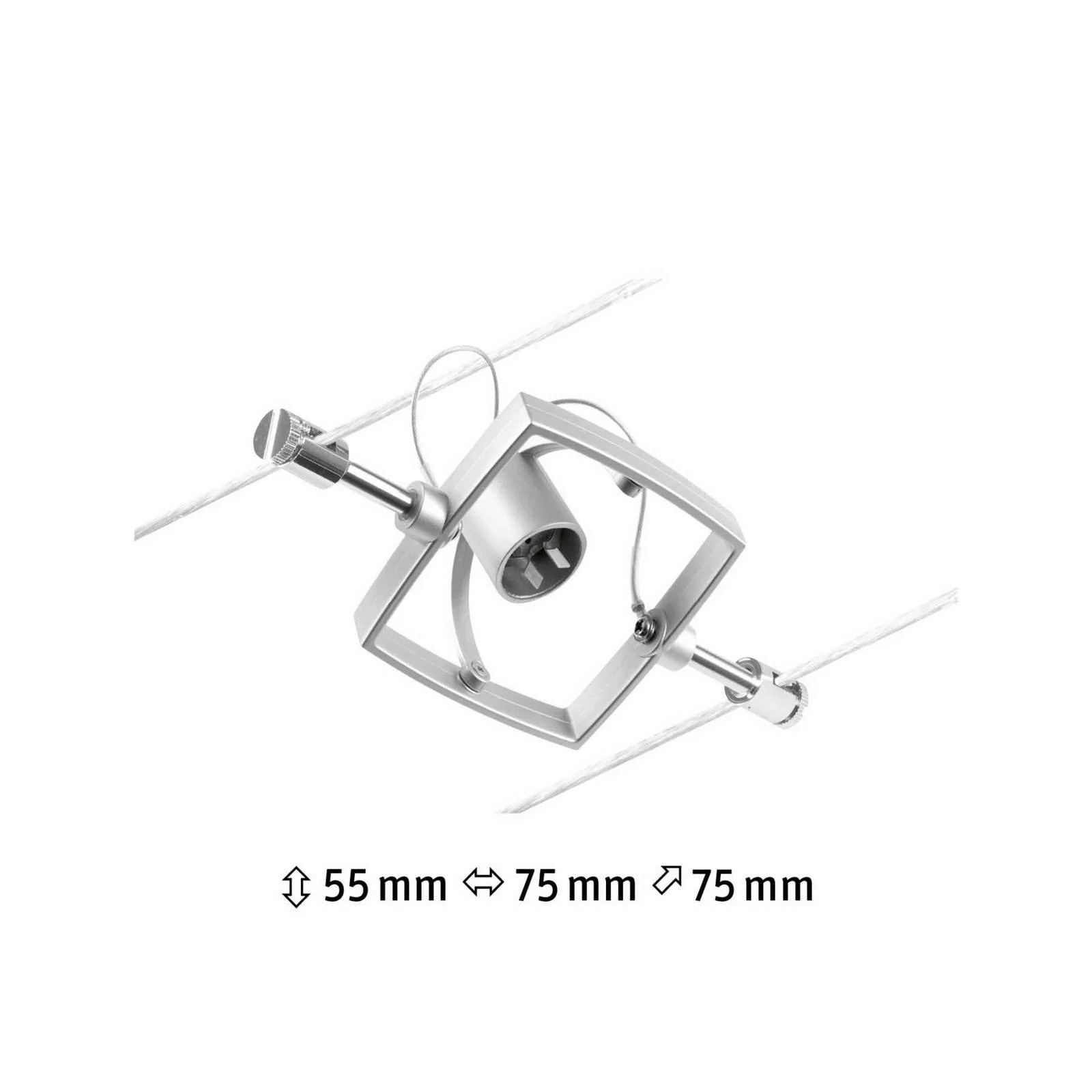 Paulmann Wire Mac II Spot für Seilsystem chrom günstig online kaufen