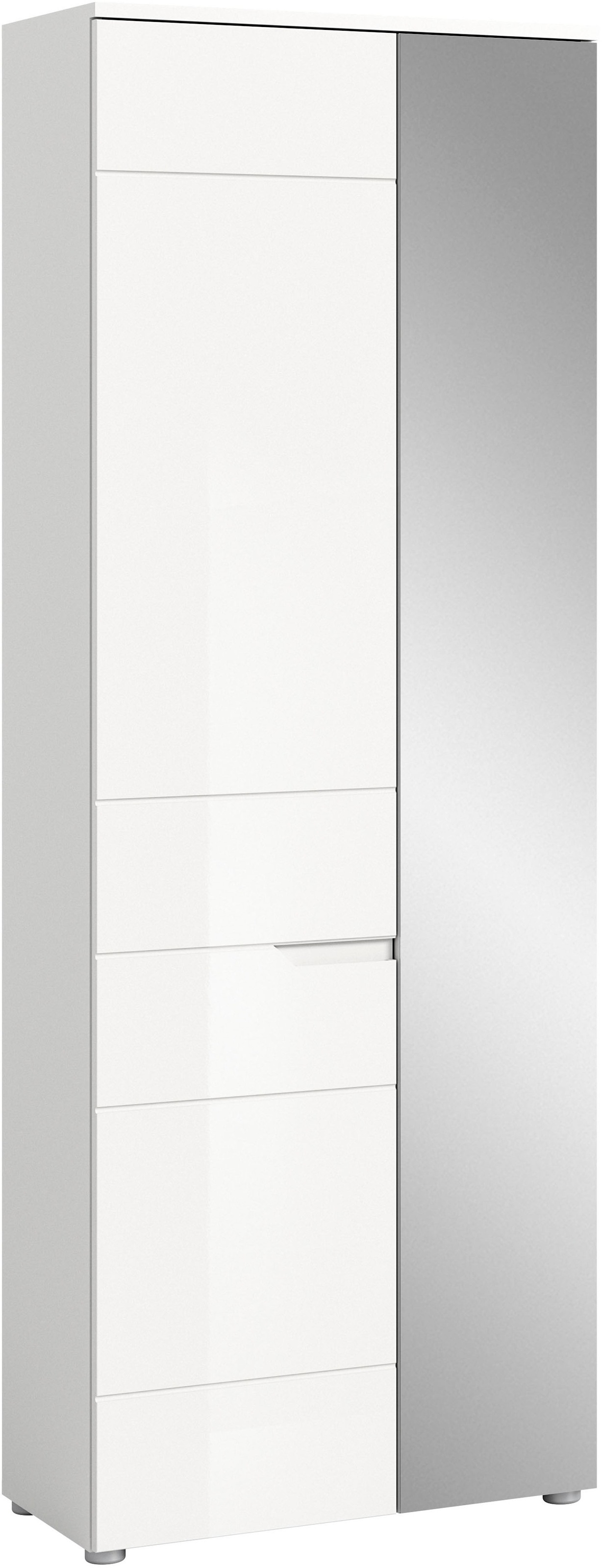 INOSIGN Garderobenschrank "CAPRI, Höhe 193cm, 2 Türen, Tür mit eingefasster günstig online kaufen