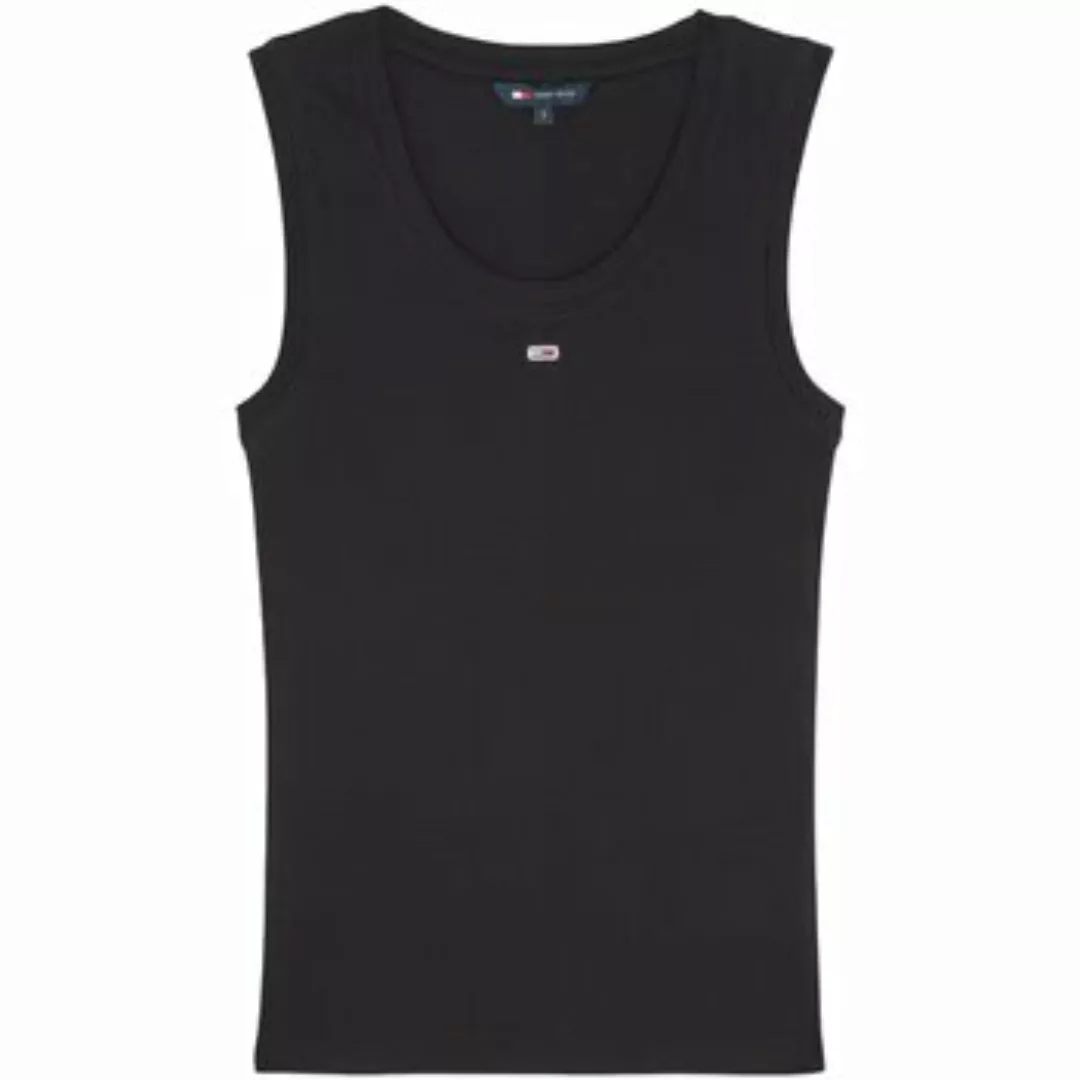 Tommy Jeans Tanktop "TJW ESSENTIAL RIB TANK EXT", mit Logostickerei günstig online kaufen