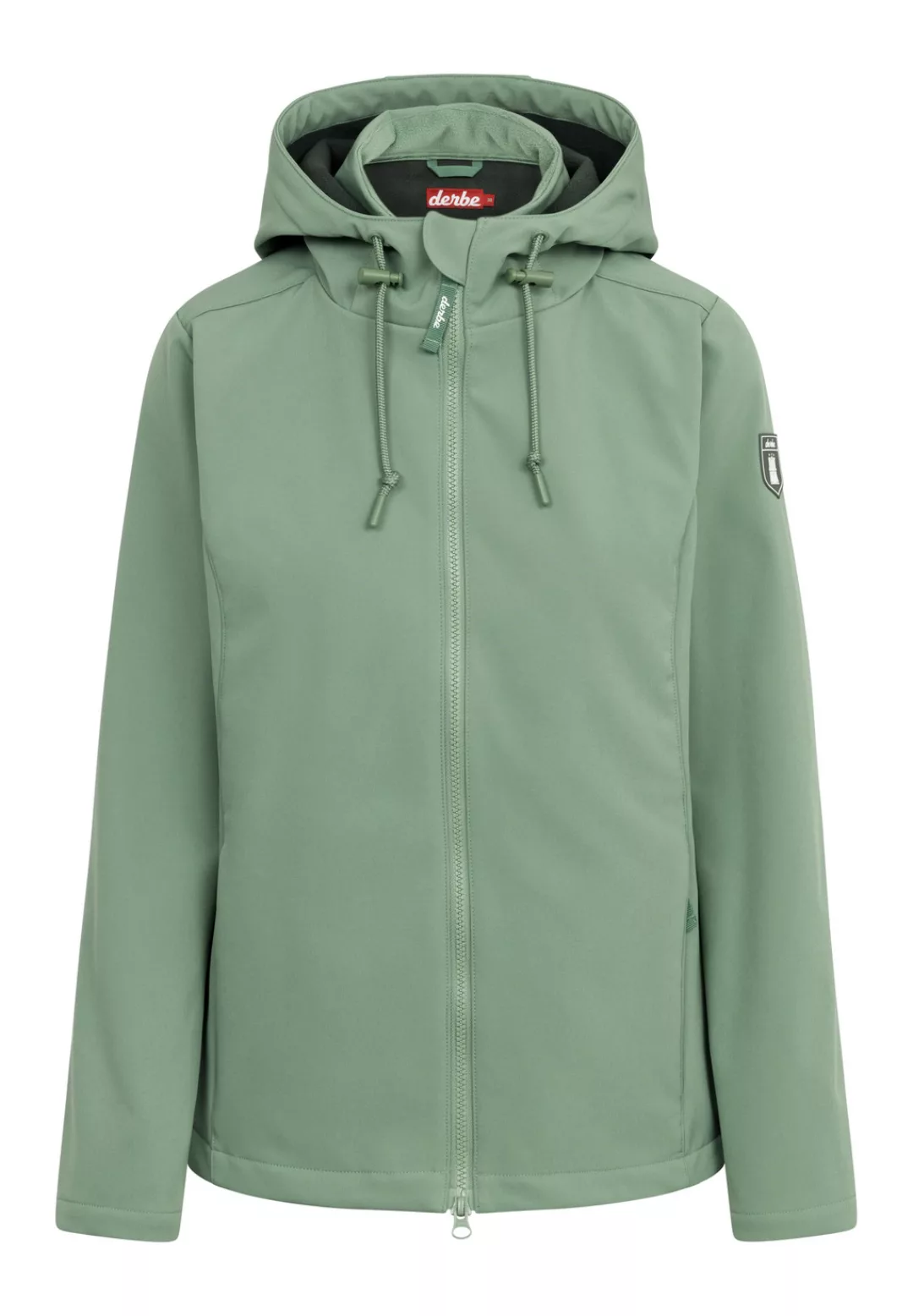 Derbe Softshelljacke "Adeby", 2-Wege-Reißverschluss, wasserabweisend, windd günstig online kaufen