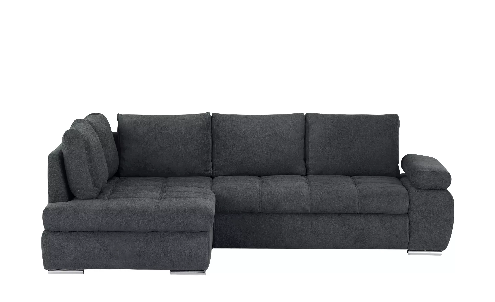 Ecksofa aus Flachgewebe Sky ¦ grau ¦ Maße (cm): B: 265 H: 89 T: 175 Polster günstig online kaufen