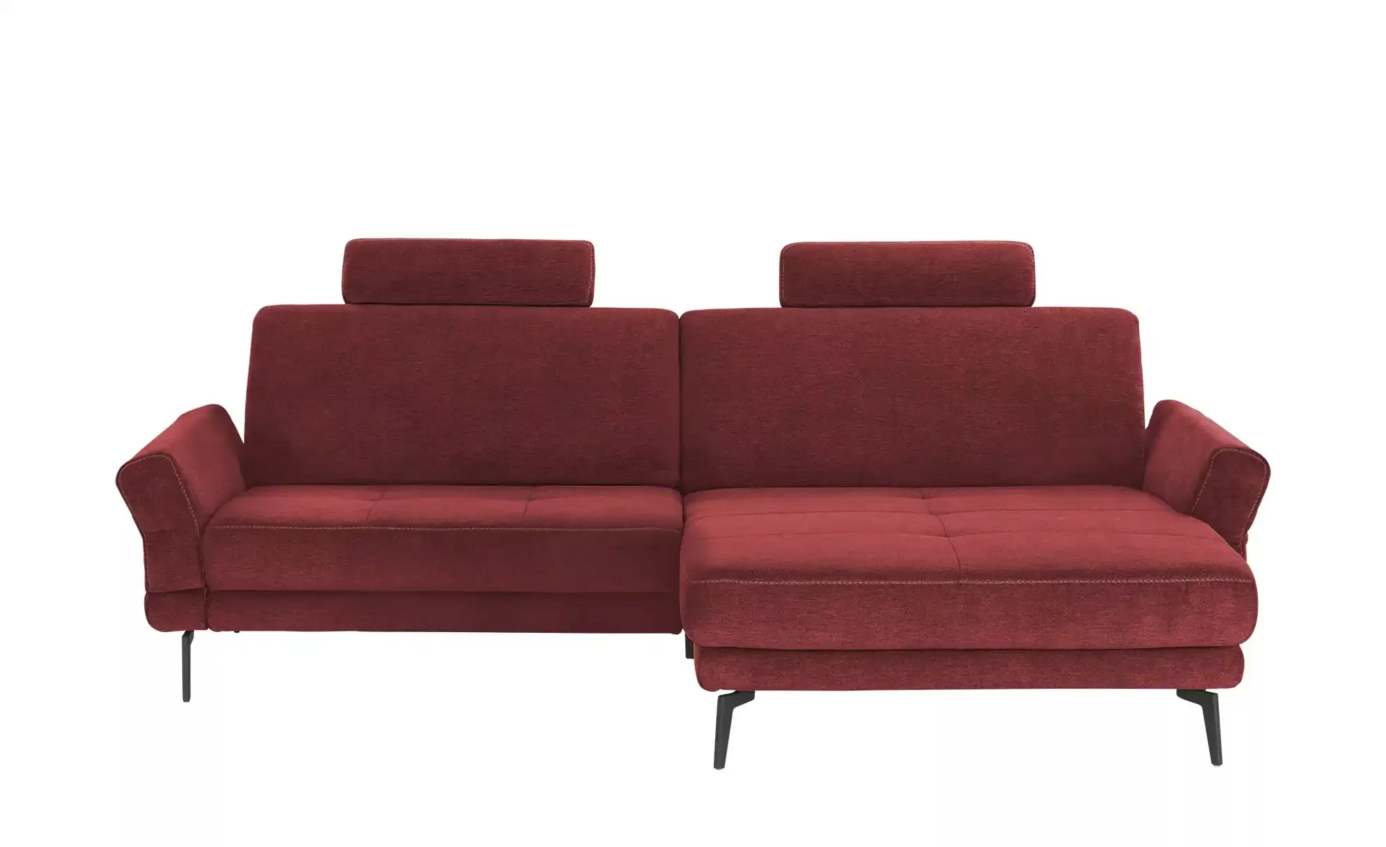 meinSofa Ecksofa  Mike ¦ rot ¦ Maße (cm): B: 251 H: 86 T: 216.0 Polstermöbe günstig online kaufen