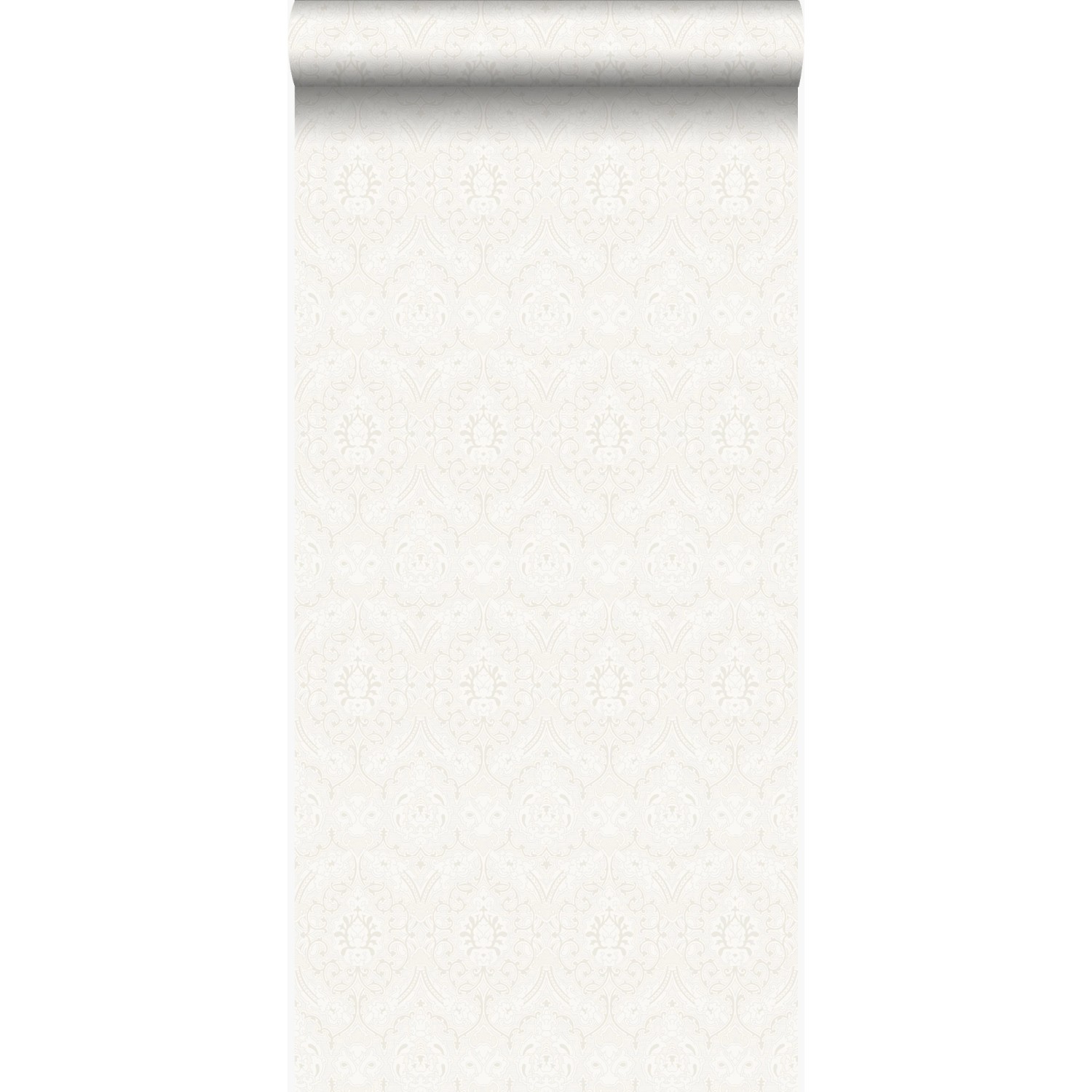 Origin Wallcoverings Tapete Ornamente Weiß 53 cm x 10,05 m 346240 günstig online kaufen
